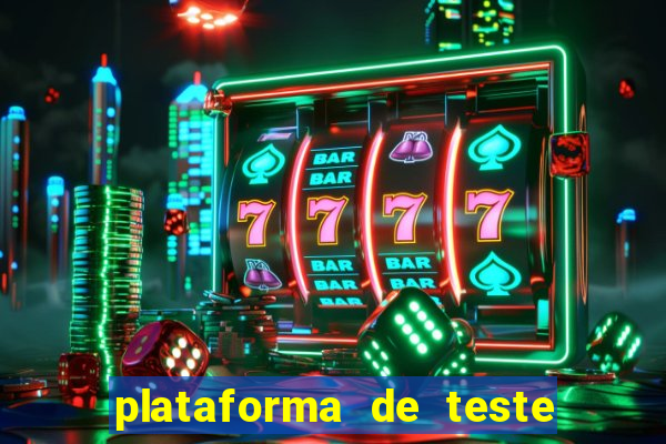 plataforma de teste pg demo