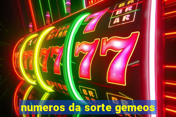 numeros da sorte gemeos