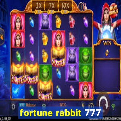 fortune rabbit 777