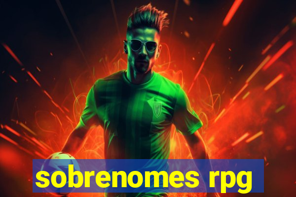 sobrenomes rpg