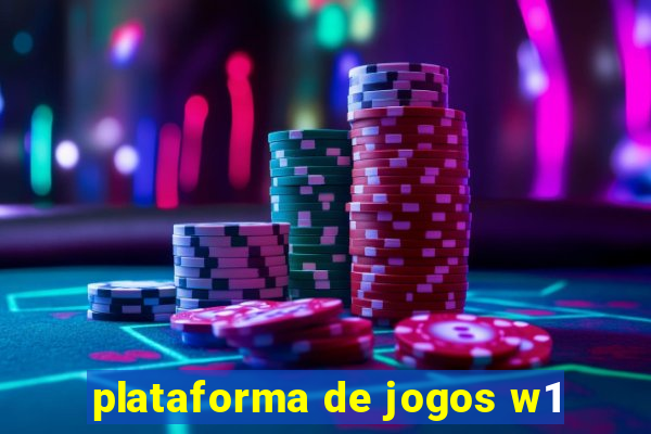 plataforma de jogos w1