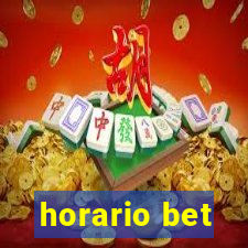 horario bet