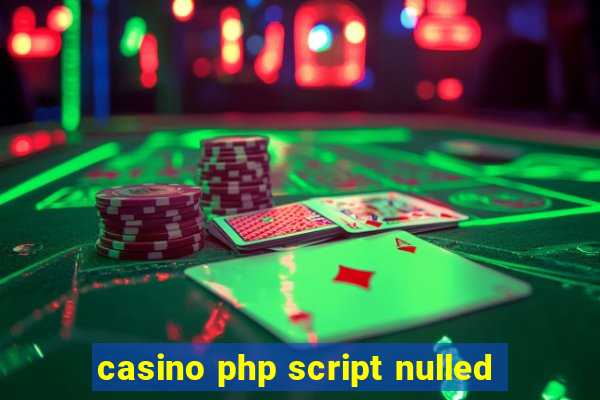 casino php script nulled