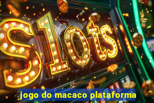 jogo do macaco plataforma