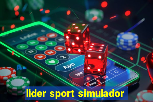 lider sport simulador