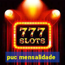 puc mensalidade