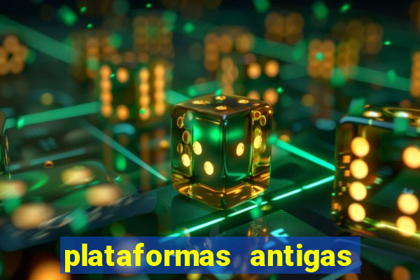 plataformas antigas de jogos