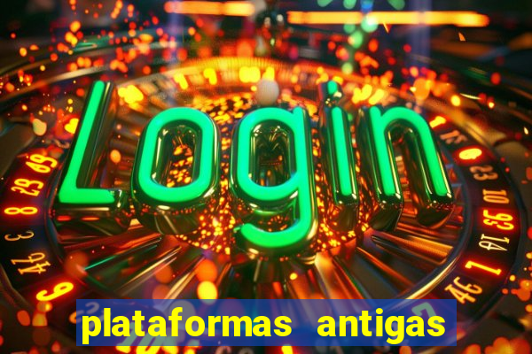 plataformas antigas de jogos