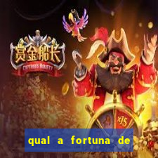 qual a fortuna de raiam santos