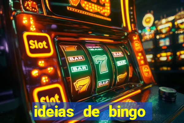 ideias de bingo para o natal