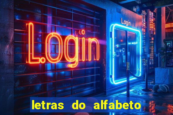 letras do alfabeto personalizadas para imprimir