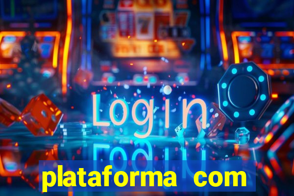 plataforma com porcentagem de ganhos