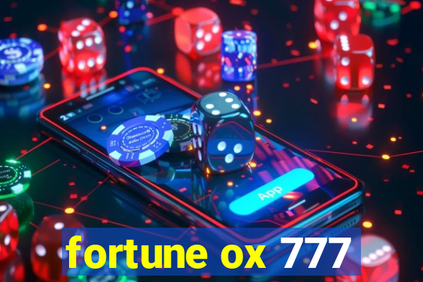 fortune ox 777