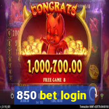 850 bet login