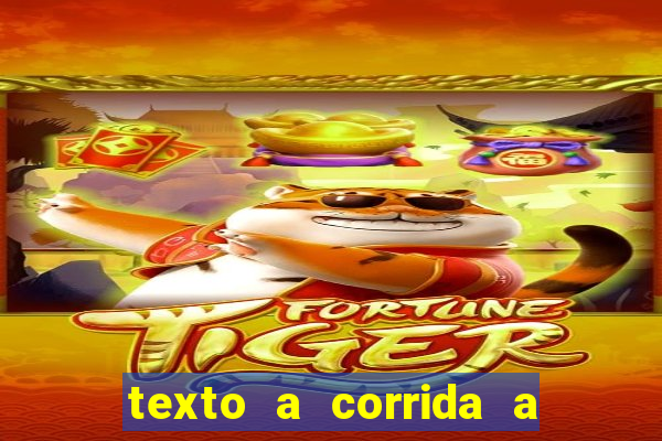 texto a corrida a lagarta lili