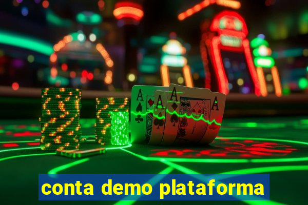 conta demo plataforma