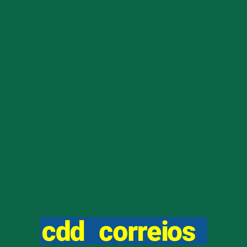 cdd correios guarani telefone