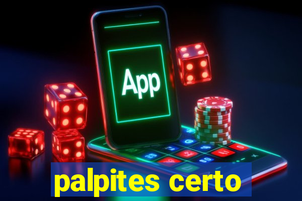 palpites certo