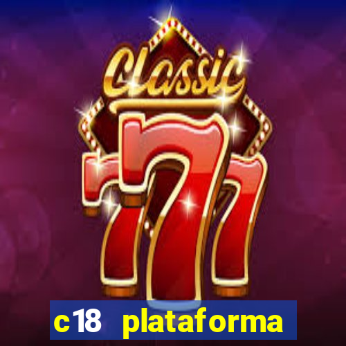 c18 plataforma login entrar