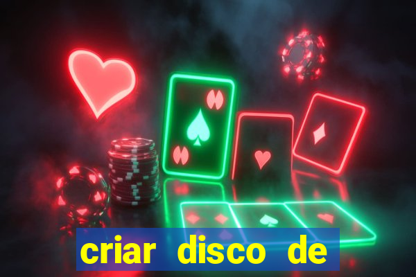 criar disco de boot windows