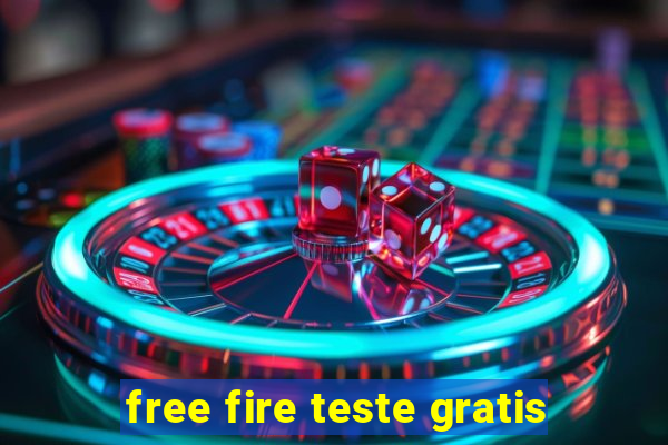 free fire teste gratis