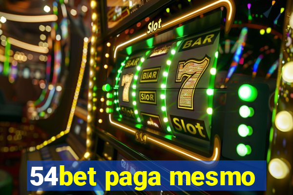 54bet paga mesmo