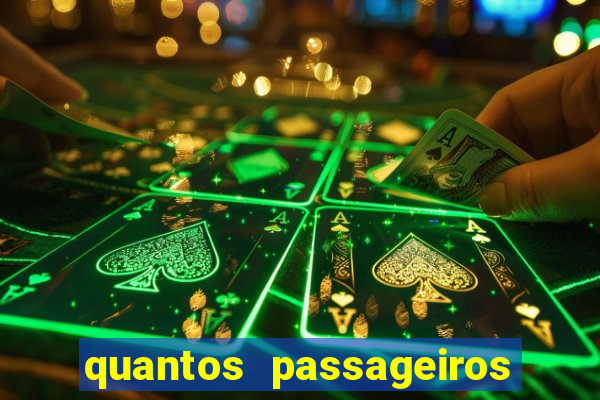 quantos passageiros cabem em um navio de cruzeiro