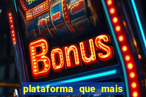 plataforma que mais paga no fortune tiger