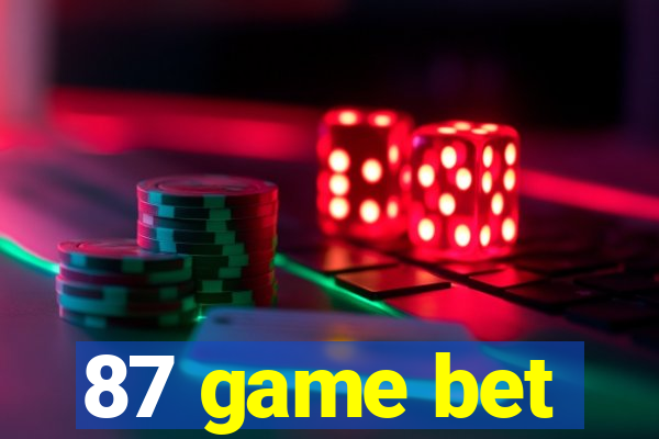 87 game bet