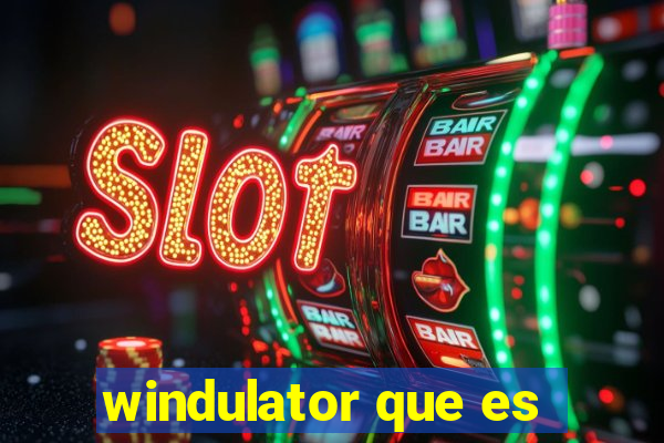 windulator que es