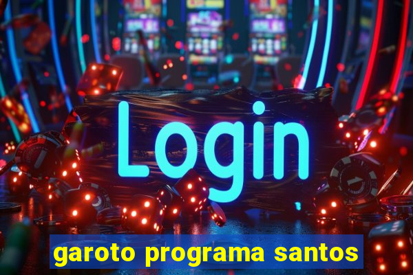 garoto programa santos