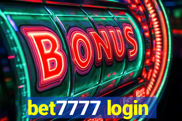 bet7777 login