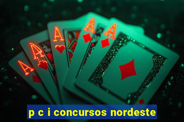 p c i concursos nordeste