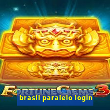 brasil paralelo login