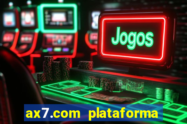 ax7.com plataforma de jogos