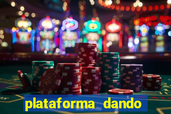 plataforma dando bonus de cadastro