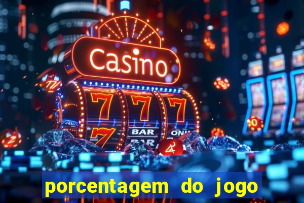 porcentagem do jogo fortune tiger