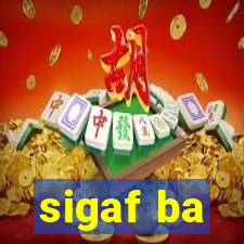 sigaf ba