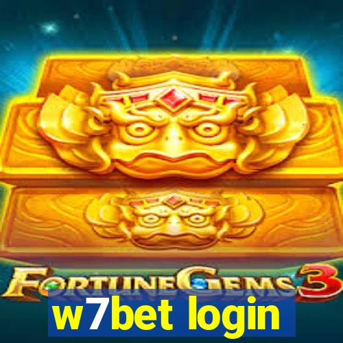 w7bet login